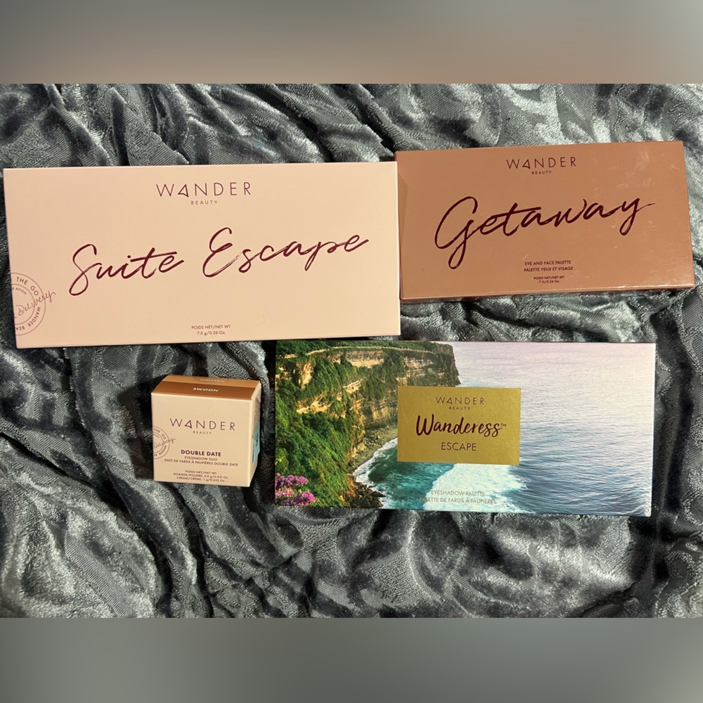Wander Beauty Palette Makeup Eyeshadow Lot bundle Set Nudes Wear Browns Color